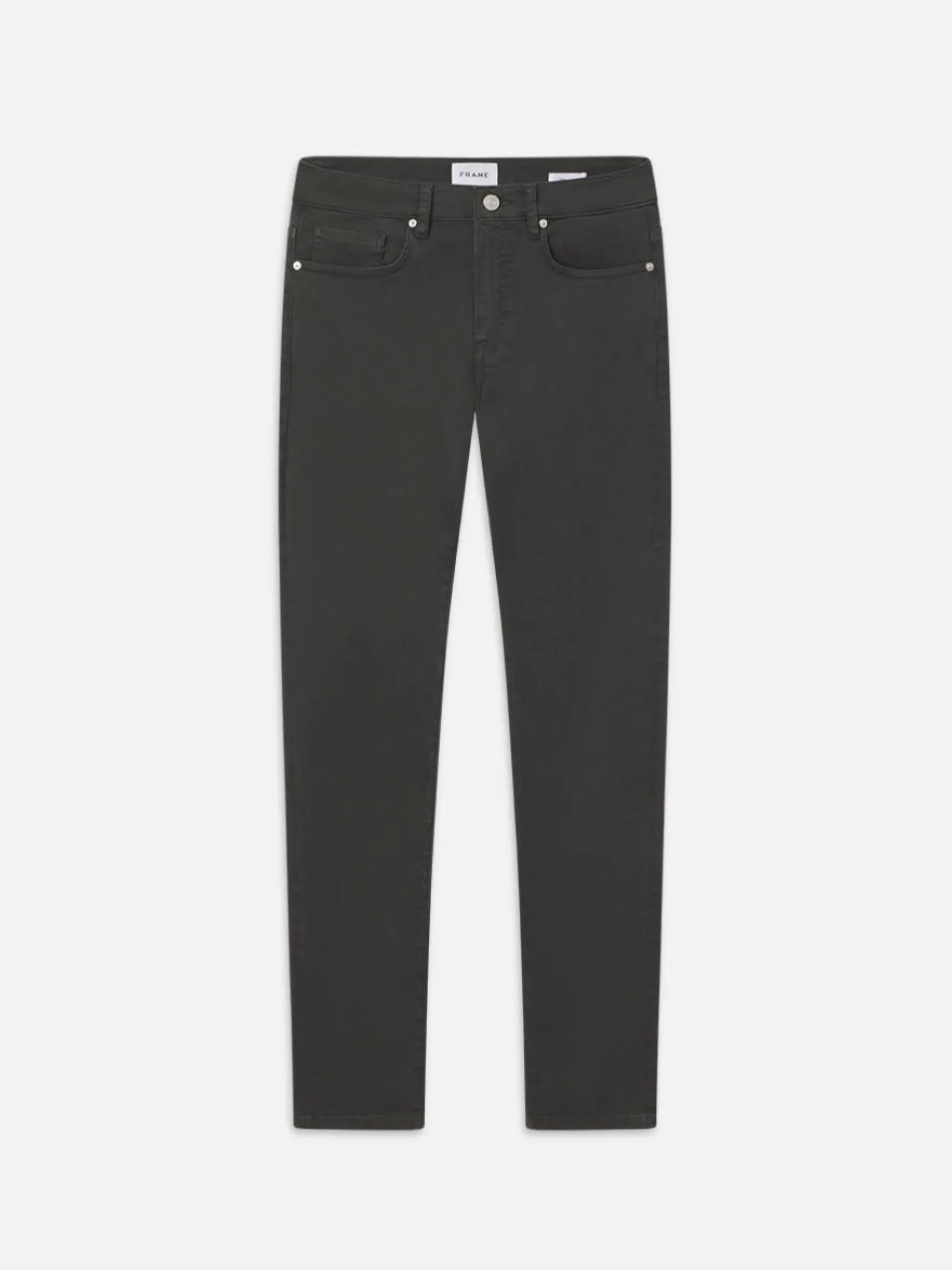 L'Homme Slim Twill in Dark Charcoal