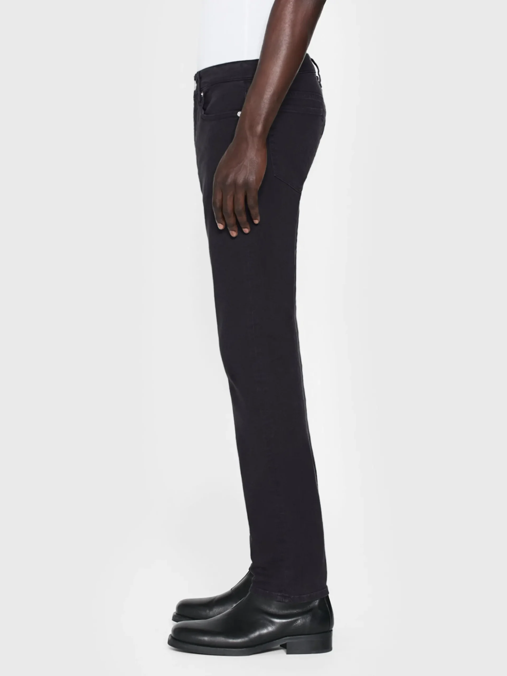 L'Homme Slim Twill in Dark Gray