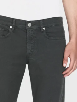 L'Homme Slim Twill in Dark Charcoal