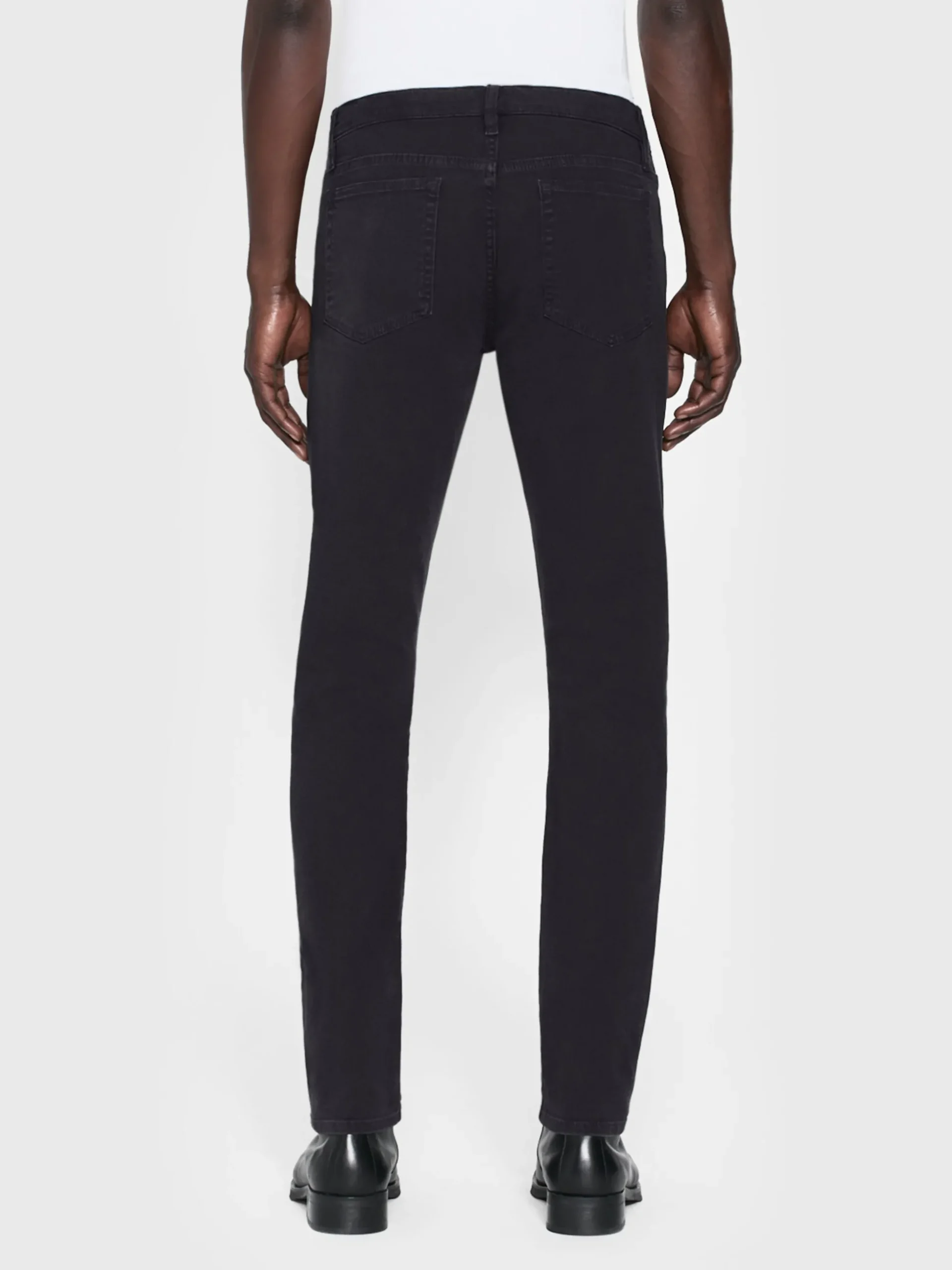 L'Homme Slim Twill in Dark Gray