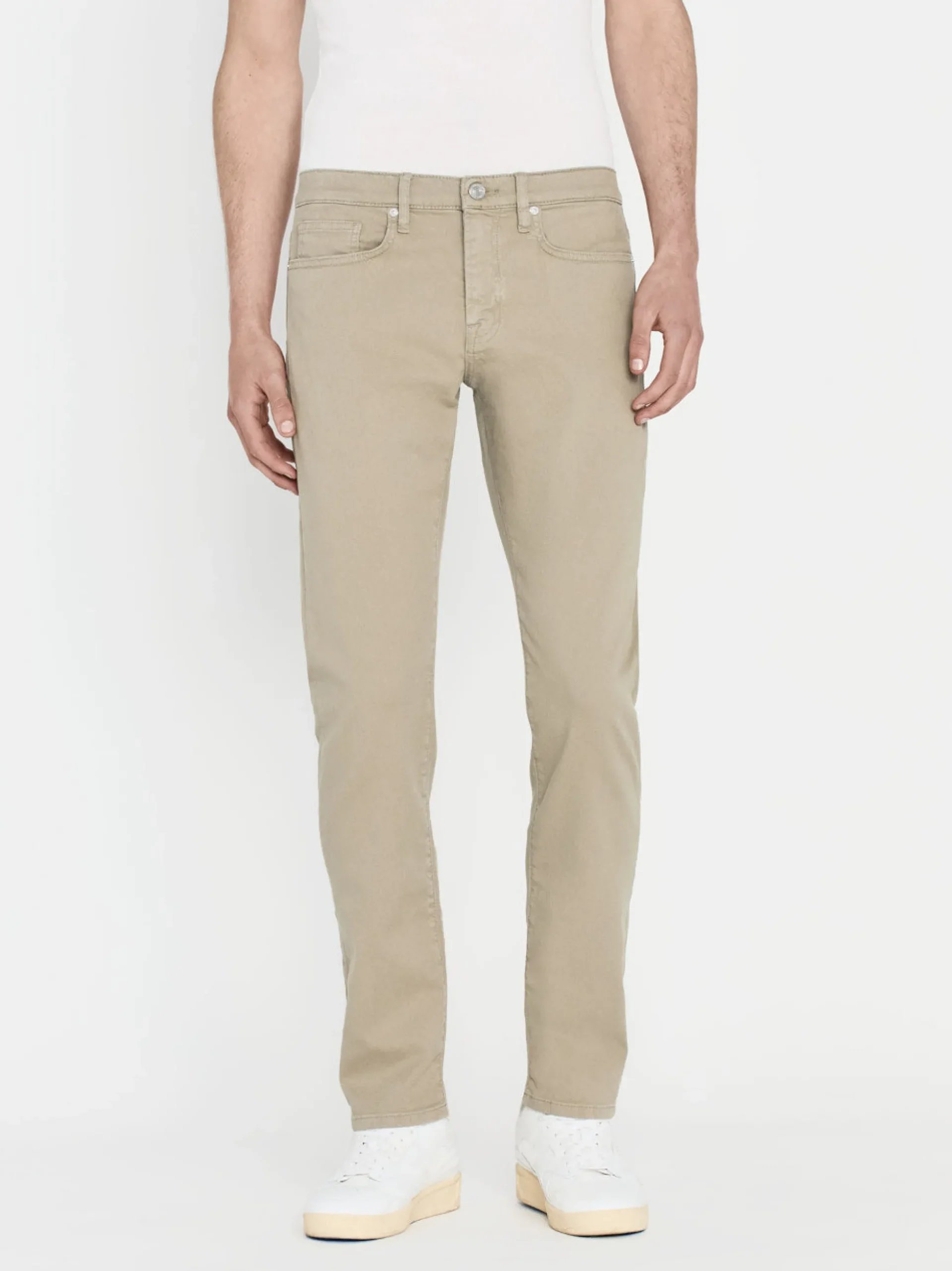 L'Homme Slim Twill in Garage Dry Sage