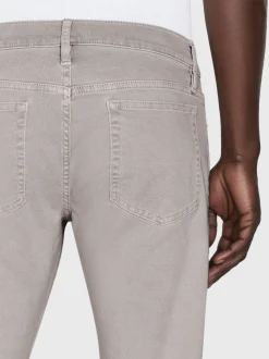 L'Homme Slim Twill in Garage Blue Grey