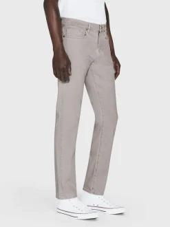 L'Homme Slim Twill in Garage Blue Grey
