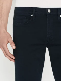 L'Homme Slim Twill in Garage Navy