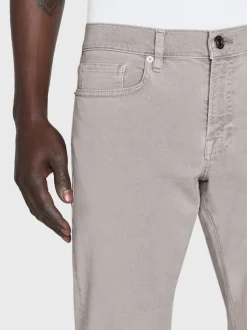 L'Homme Slim Twill in Garage Blue Grey