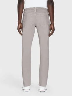 L'Homme Slim Twill in Garage Blue Grey