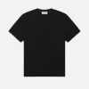 Light Weight Woolen Tee in Black