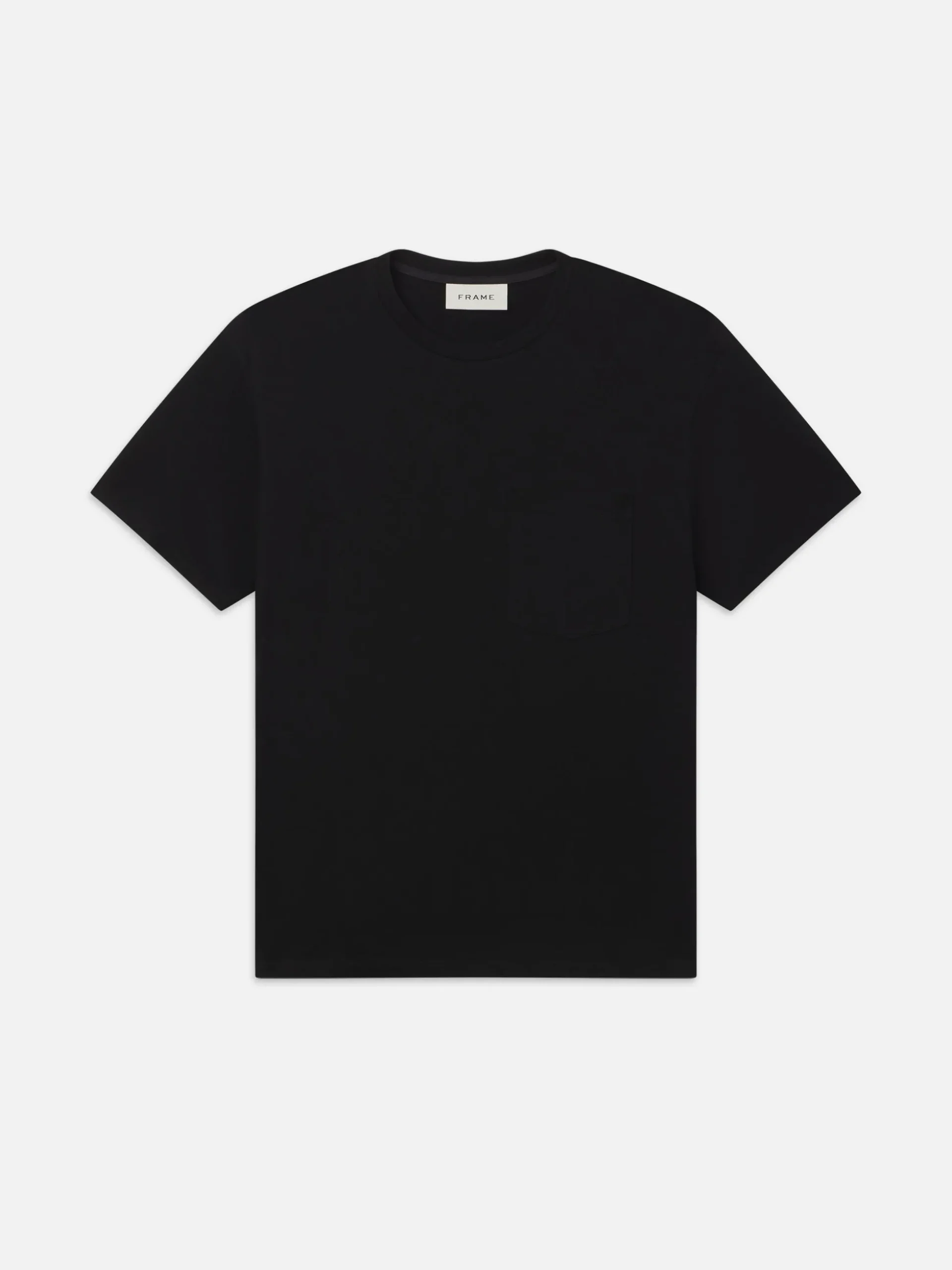Light Weight Woolen Tee in Black