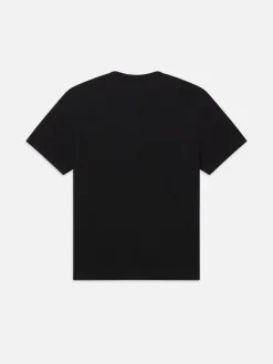 Light Weight Woolen Tee in Black