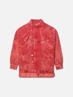 Lunar New Year MC Jacket in Hibiscus