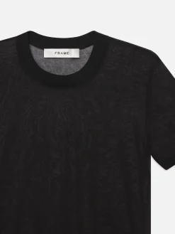 Luxe Baby Tee in Black