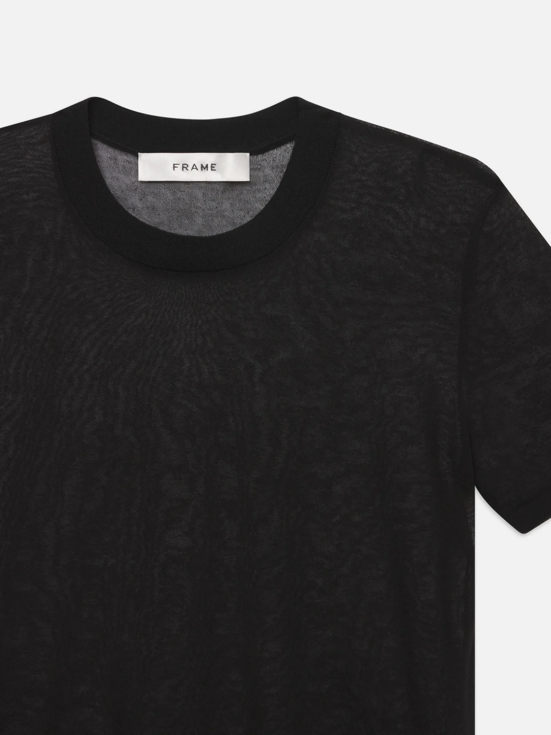 Luxe Baby Tee in Black