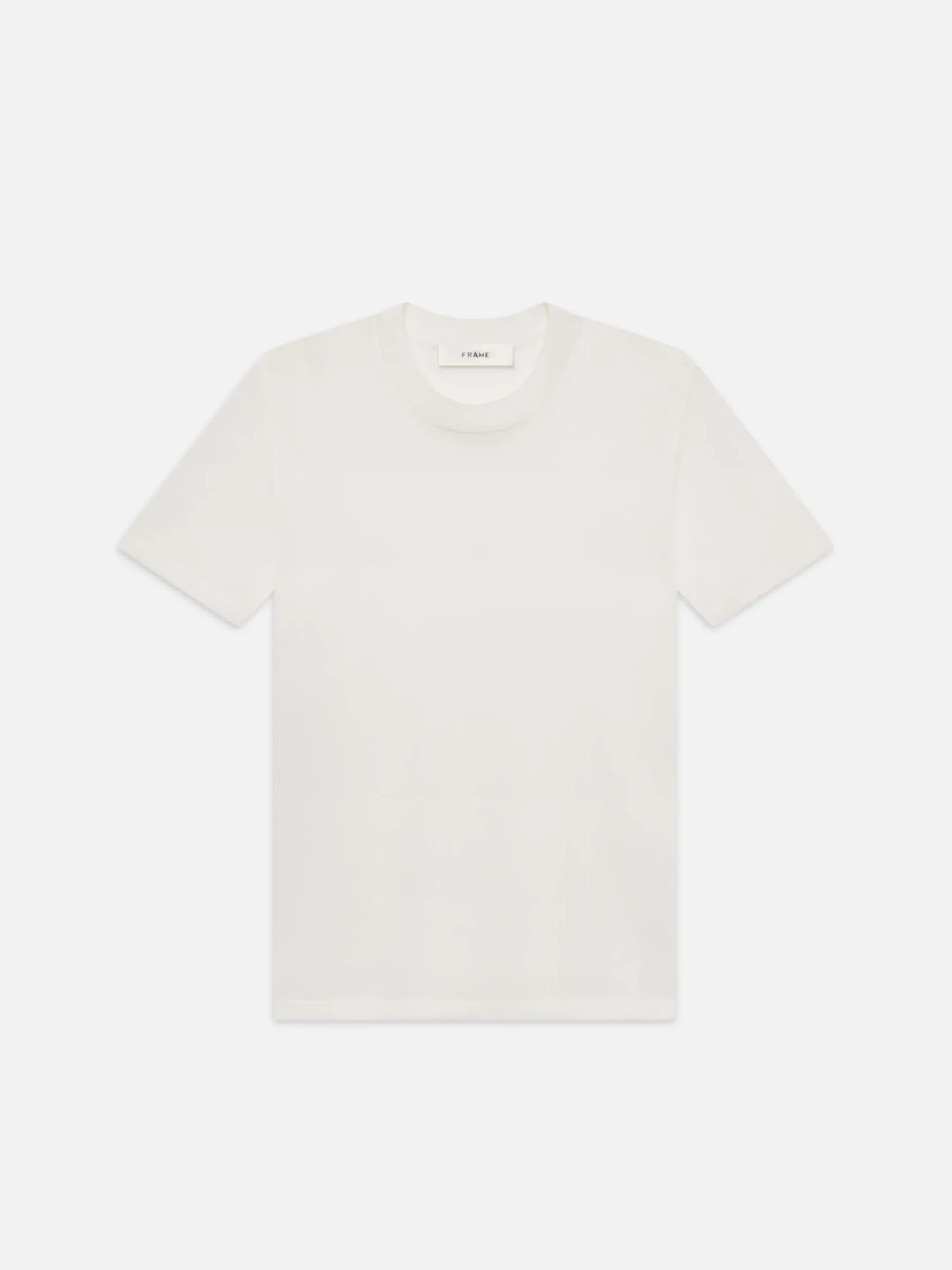 Luxe Baby Tee in White