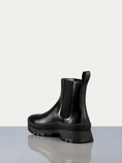 Men's Lug Sole Boot in Noir