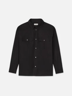 Military Shirt in Black