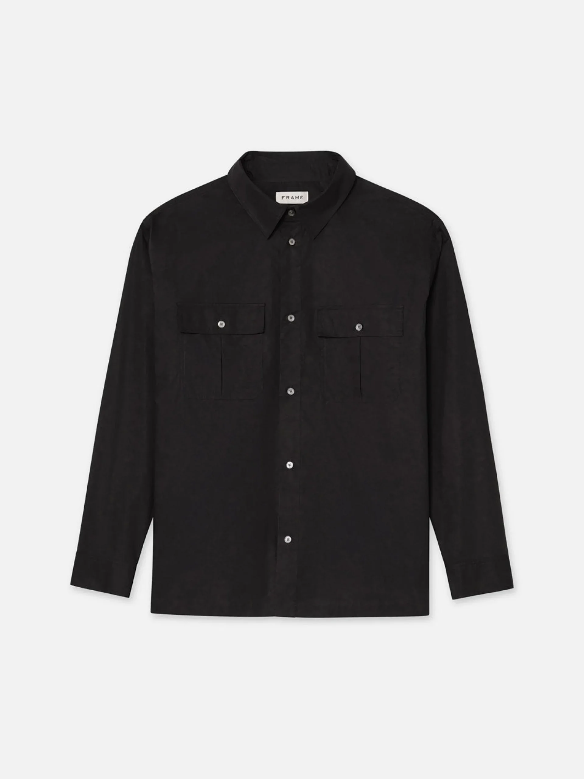 Military Shirt in Black