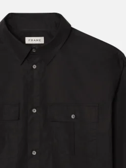 Military Shirt in Black