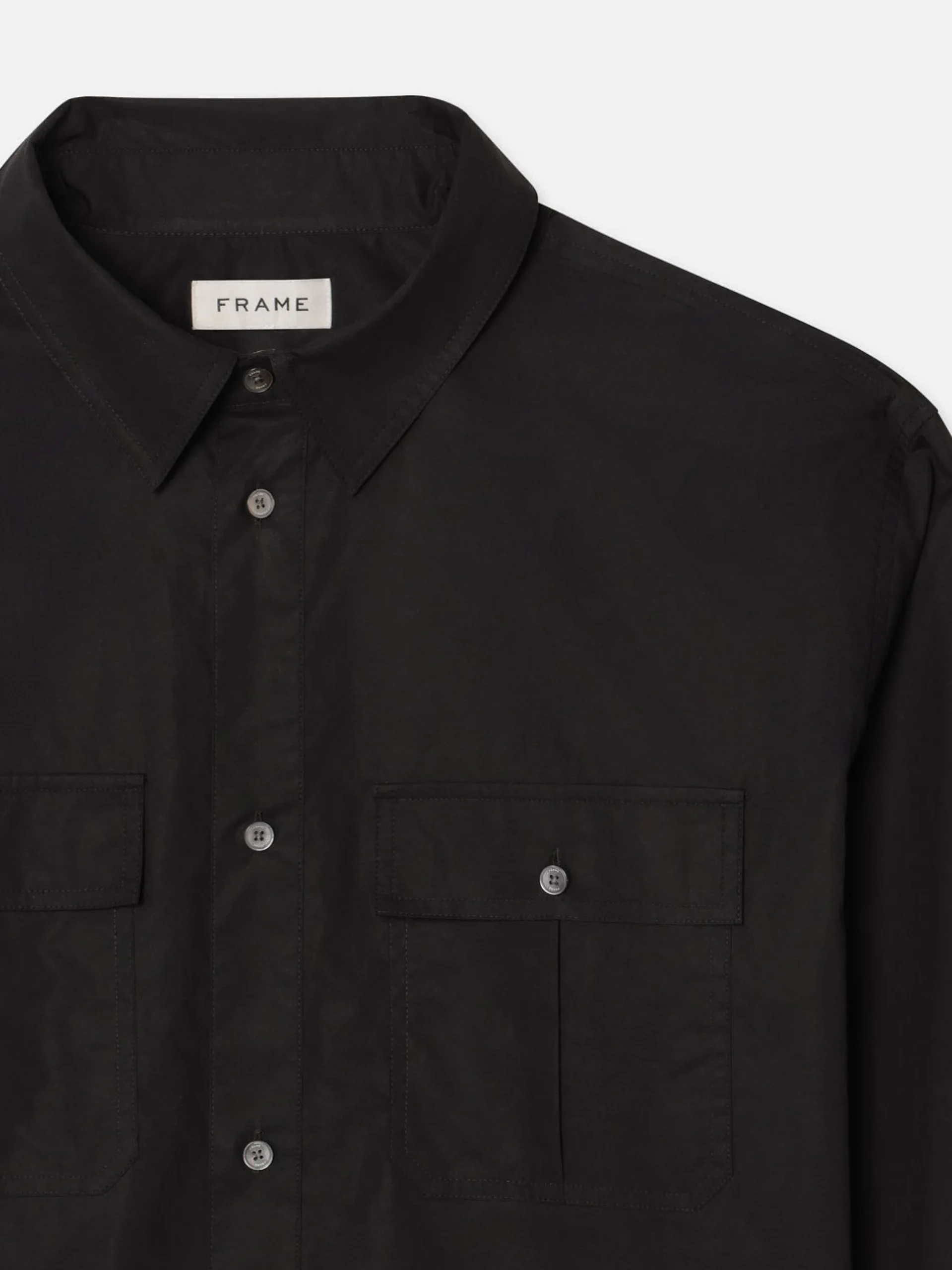 Military Shirt in Black