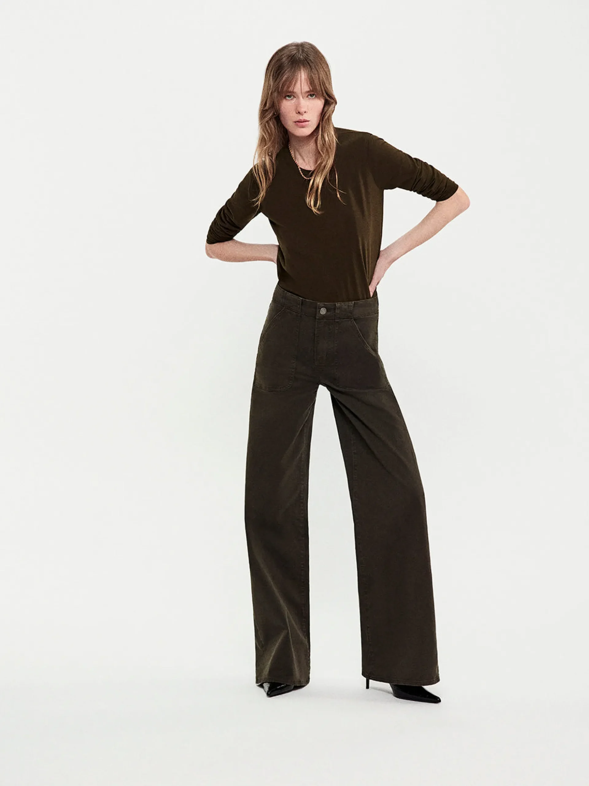 Modern Pocket Pant in Rich Military