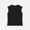 Muscle Crew Tank in Black