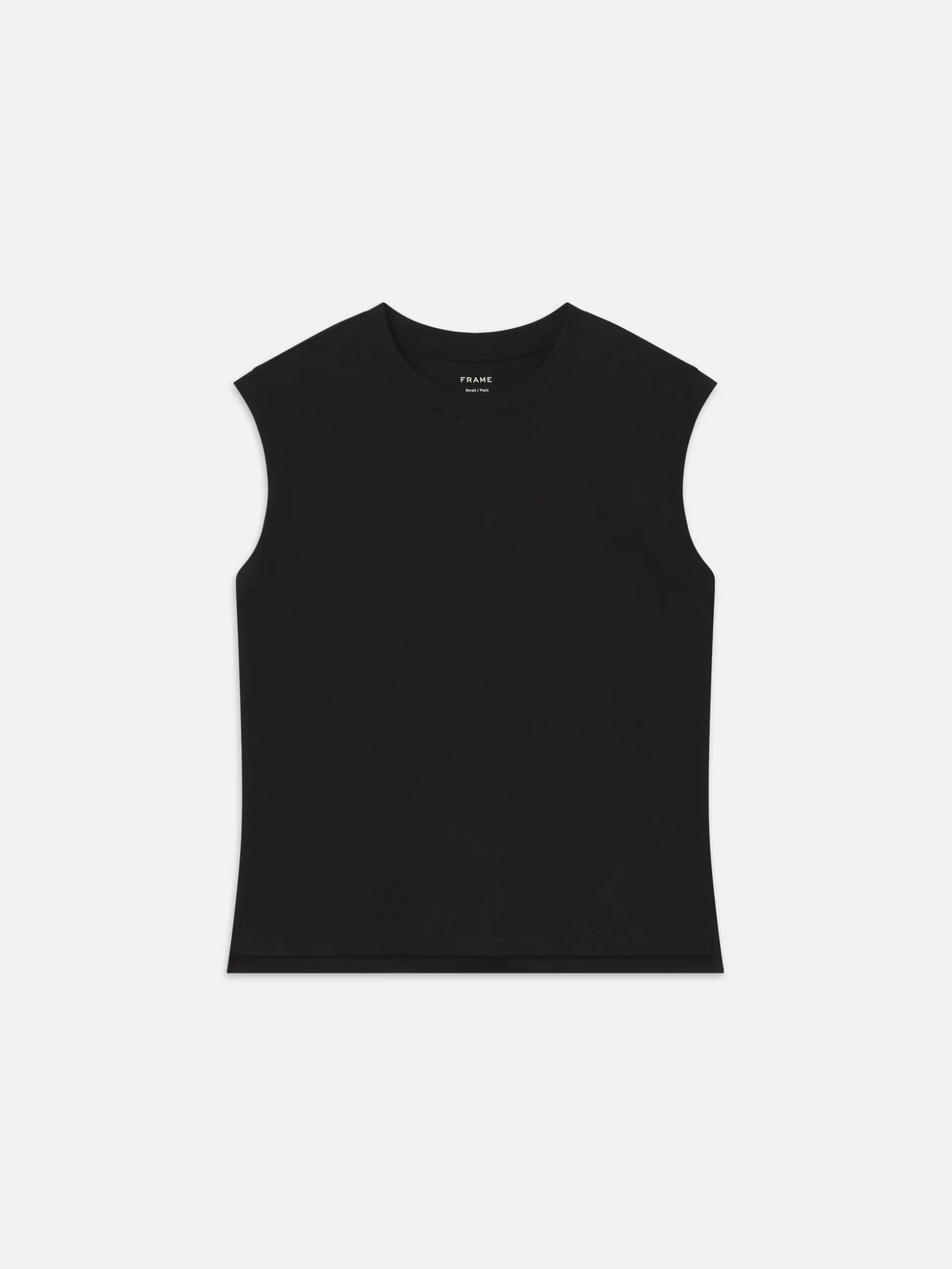 Muscle Crew Tank in Black