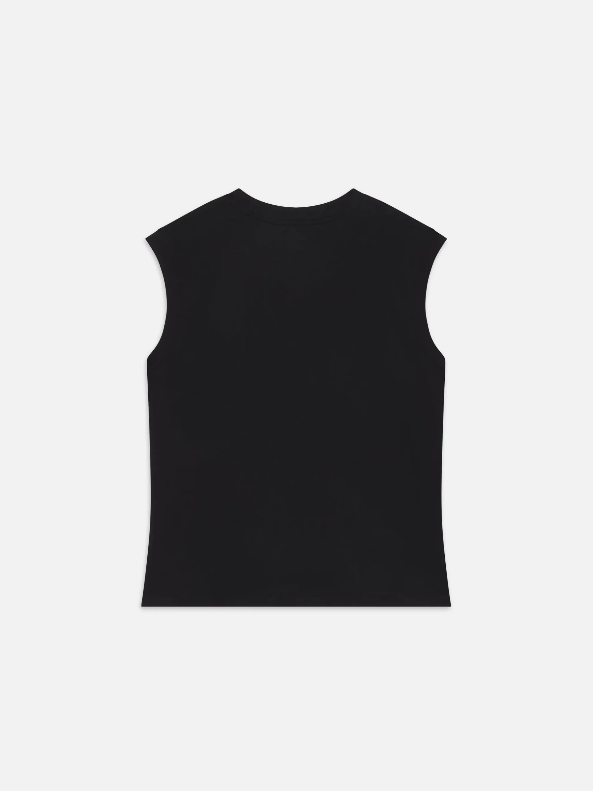 Muscle Crew Tank in Black