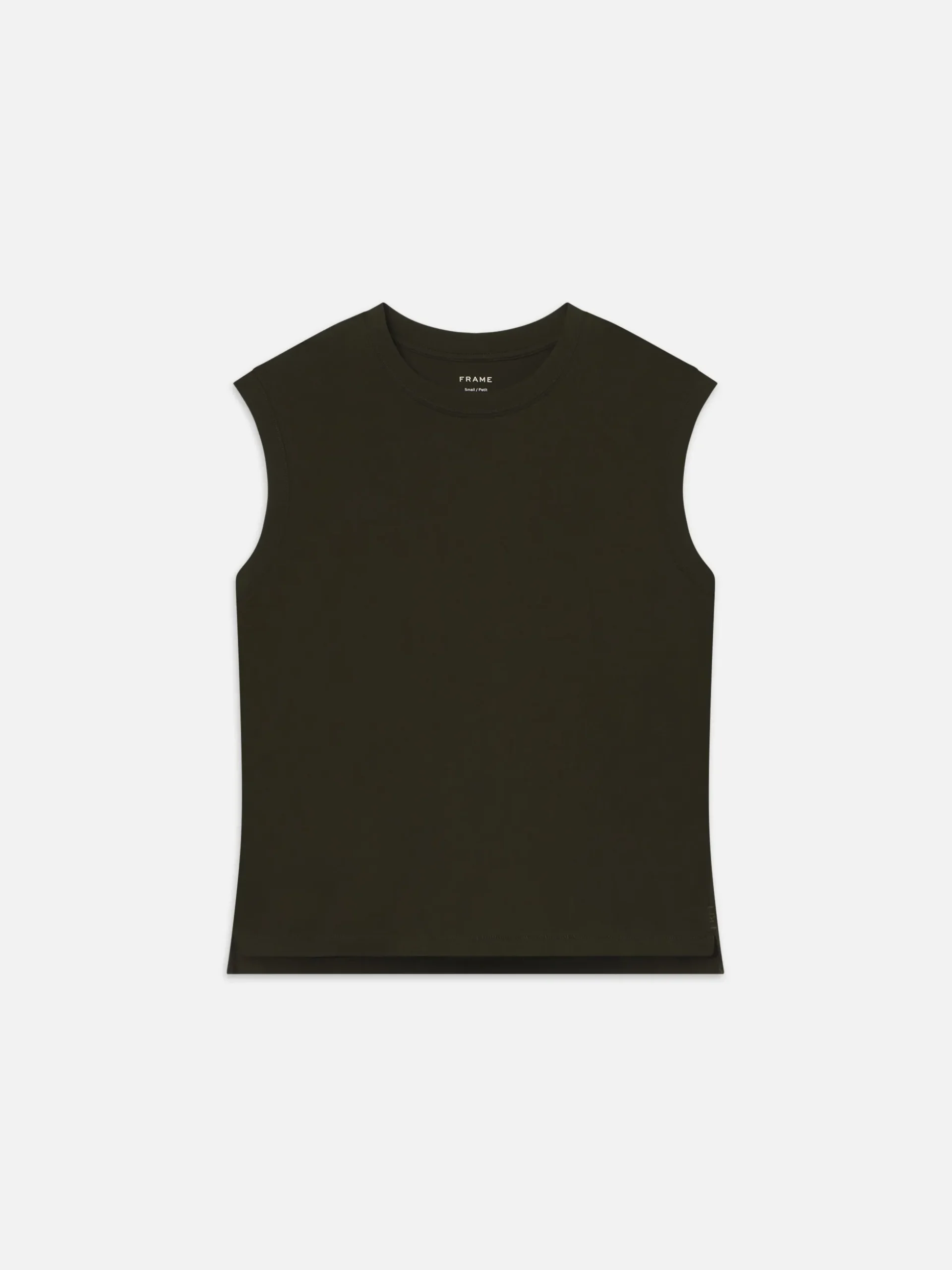 Muscle Crew Tank in Military