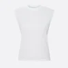 Muscle Crew Tank in White