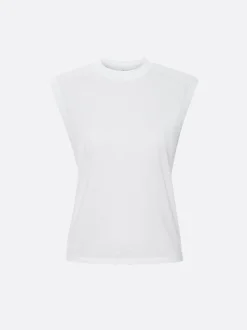 Muscle Crew Tank in White
