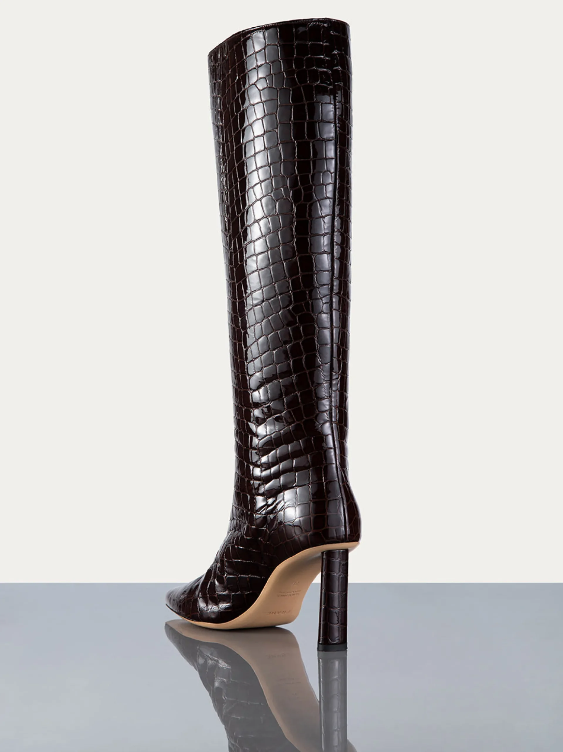 Odette Boot in Espresso Croc