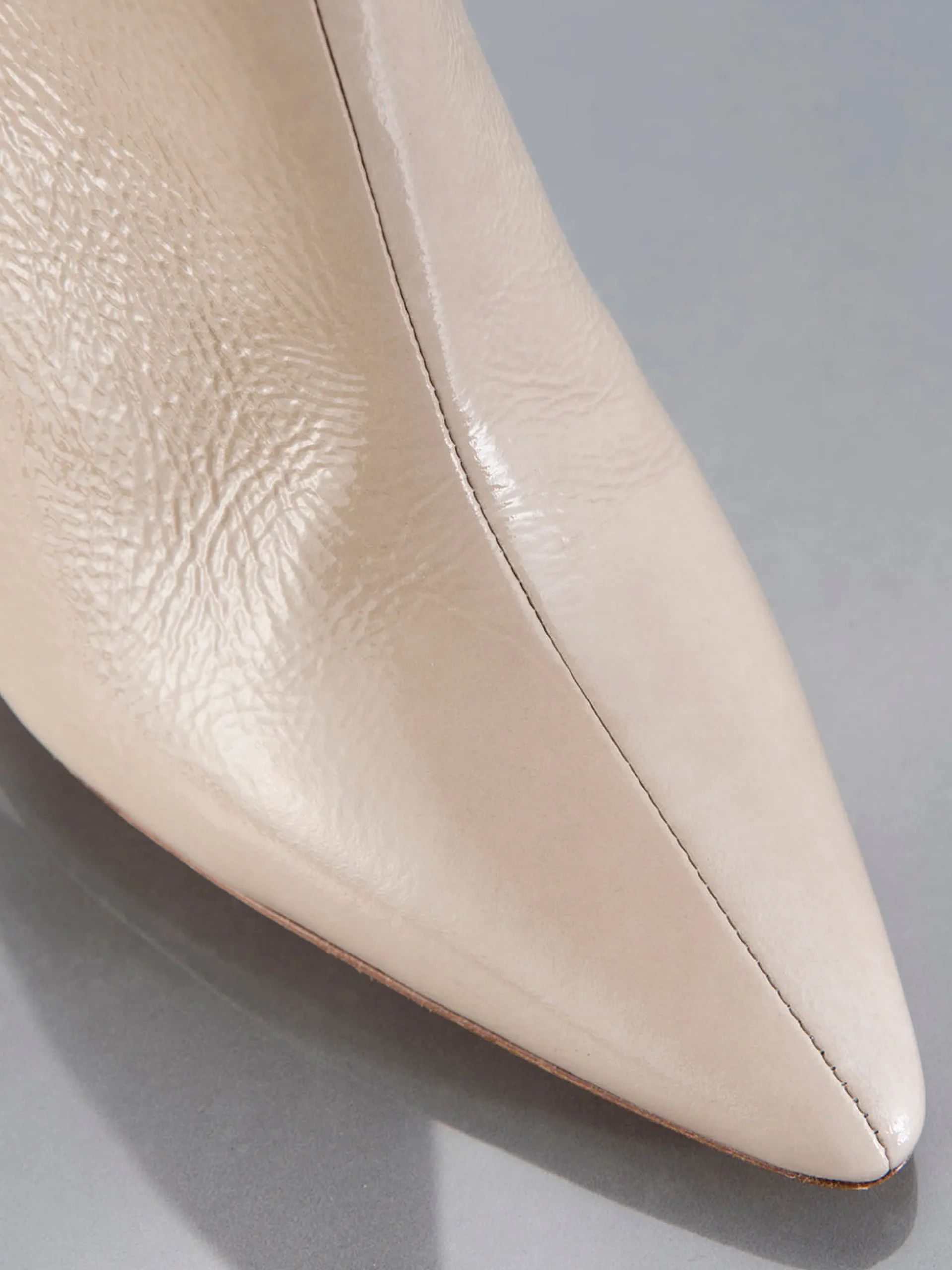 Odette Bootie in Chalk