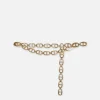 Open Link Chain Belt in Gold