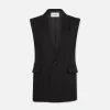 Oversized Vest in Black