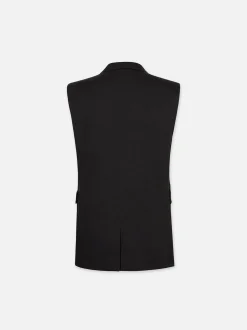 Oversized Vest in Black