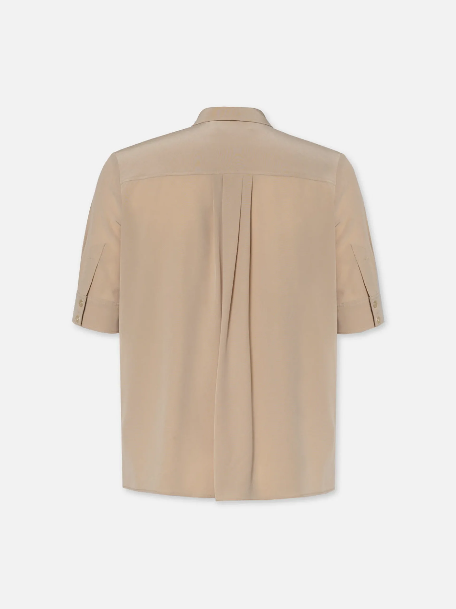 Patch Pocket Button Down in Khaki Tan