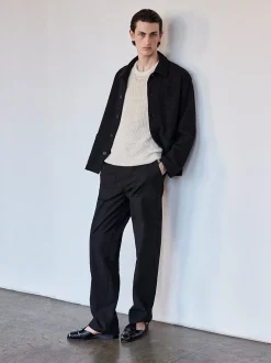 Patch Traveler Pants in Black