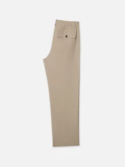 Patch Traveler Pants in Dark Beige