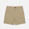 Patch Traveler Short in Dark Beige