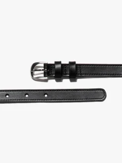 Petit Twist Buckle Belt in Noir