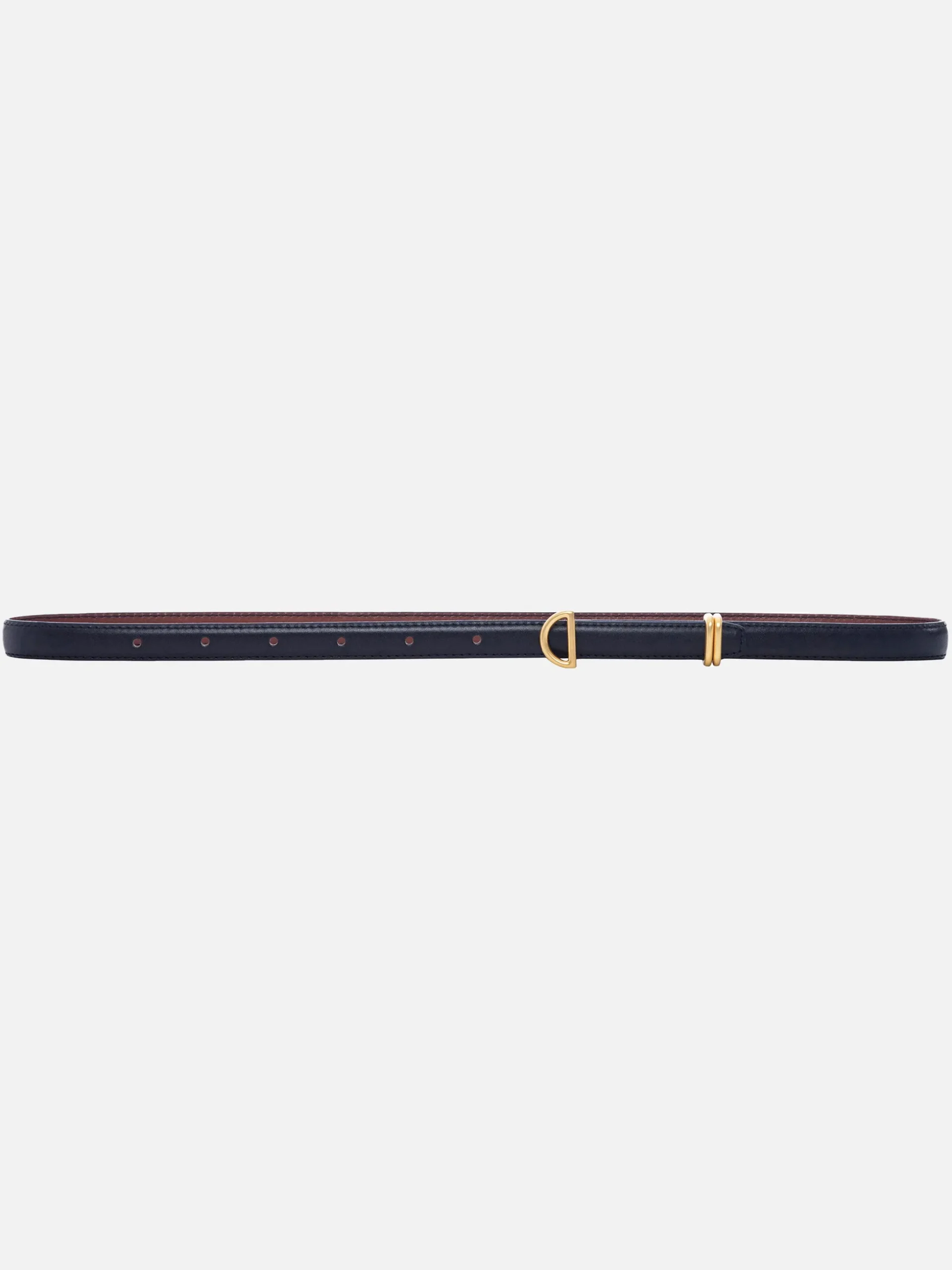 Petite Crescent Belt in Black