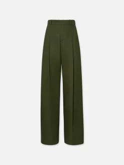 Pleated Wide Leg Pant in Surplus