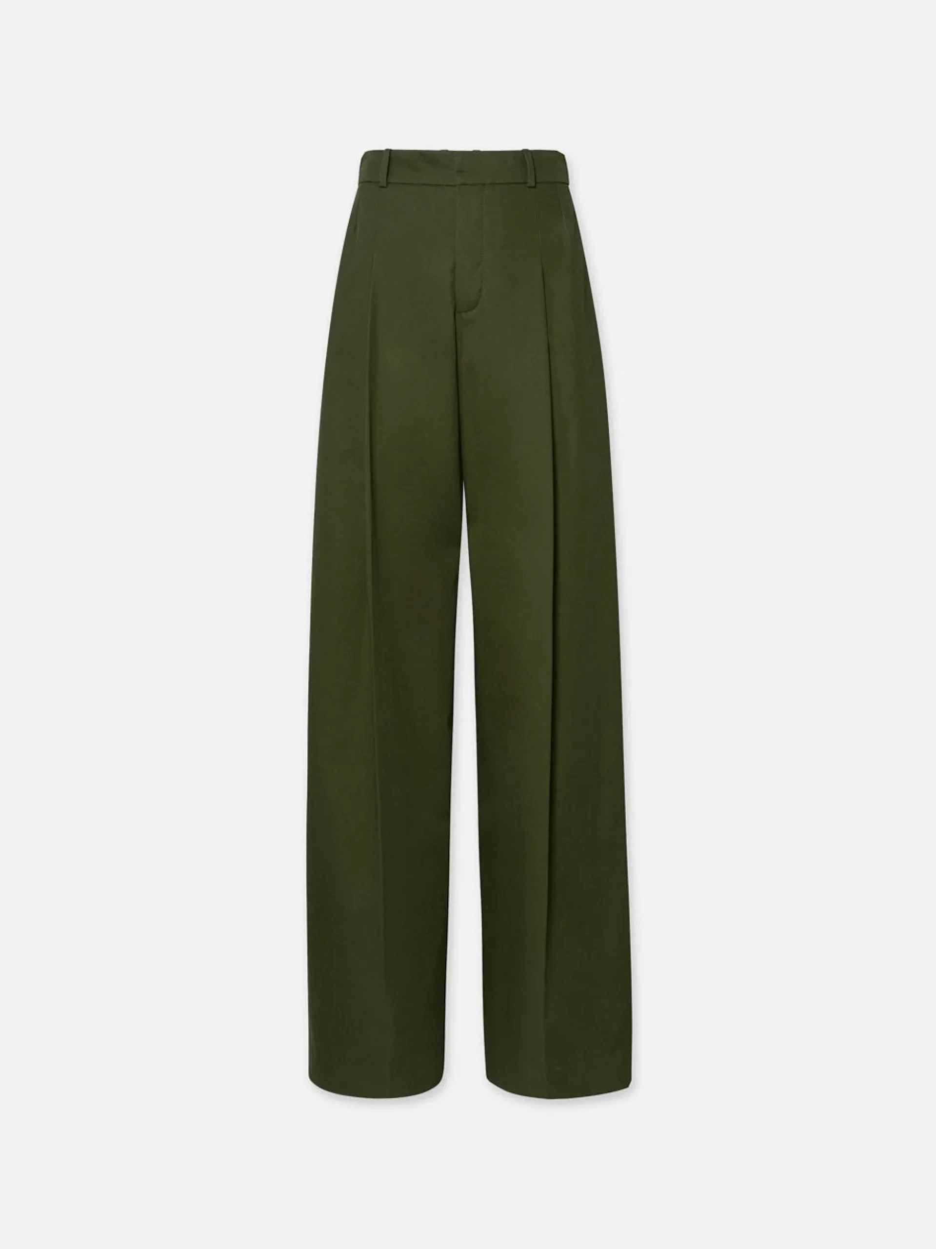 Pleated Wide Leg Pant in Surplus
