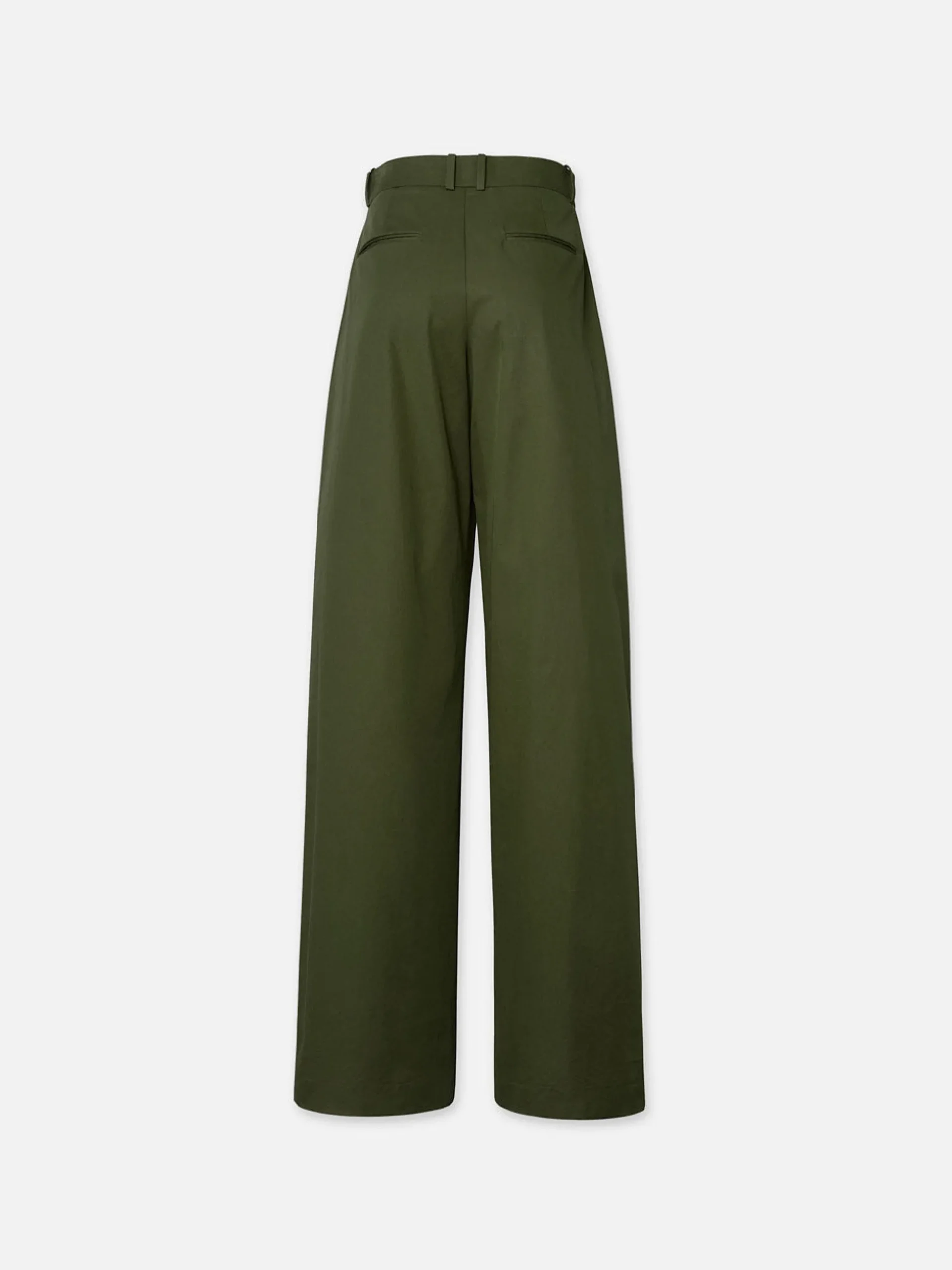 Pleated Wide Leg Pant in Surplus