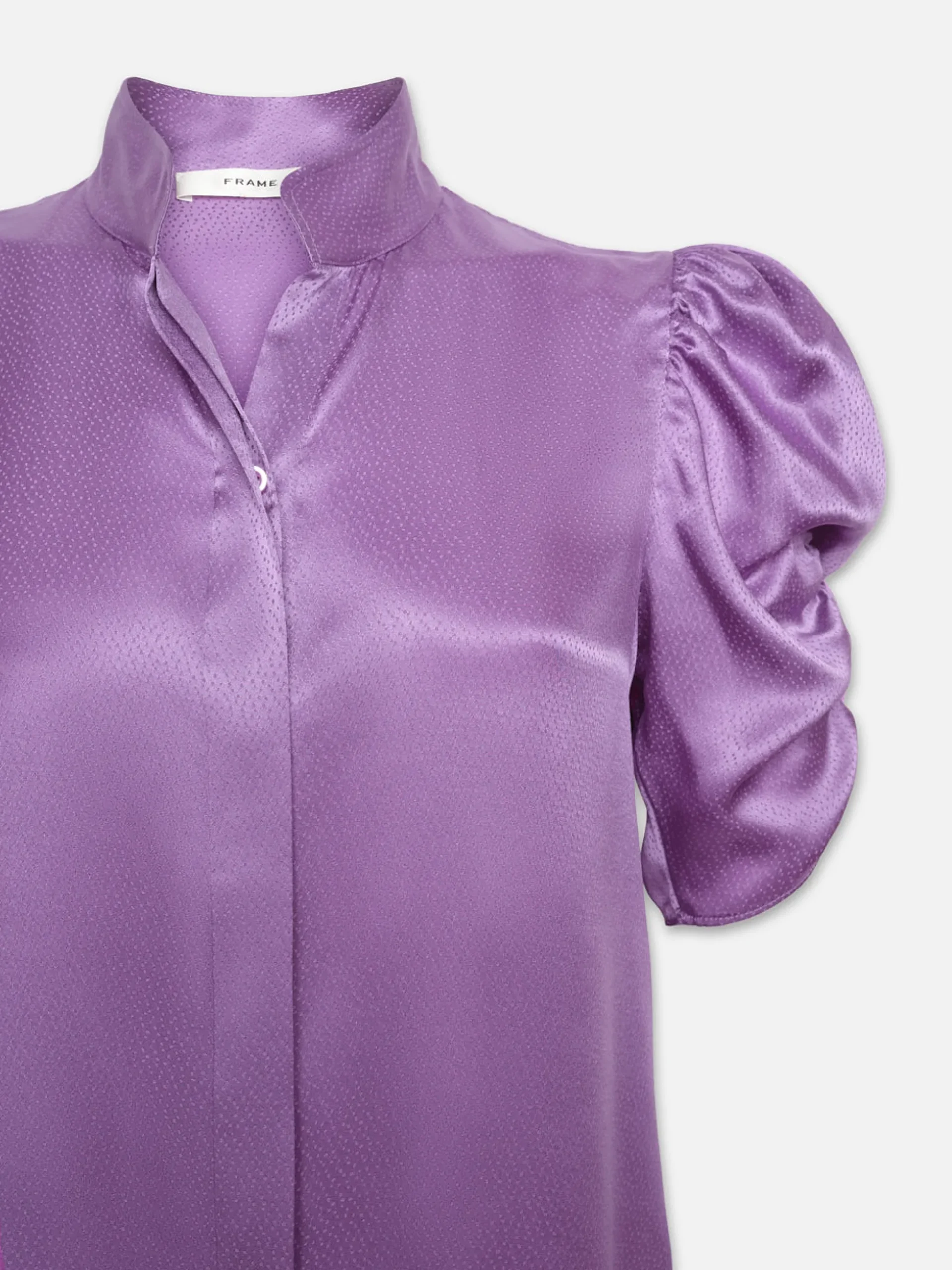 Puff Sleeve Blouse in Orchid