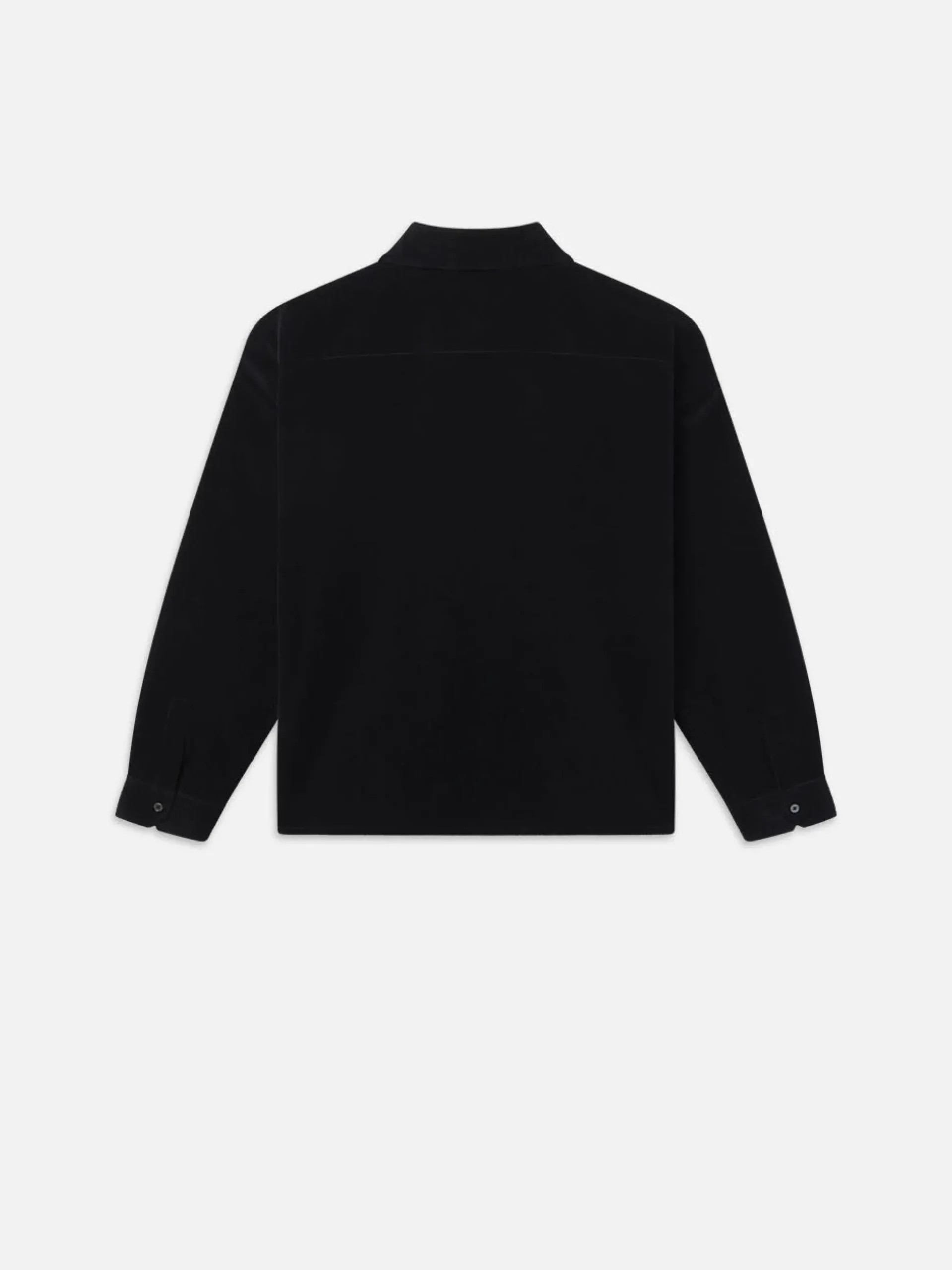 Relaxed Corduroy Overshirt in Dark Navy