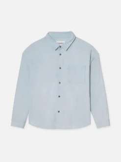 Relaxed Denim Shirt in Southern Ocean