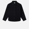 Relaxed Denim Shirt in Navy
