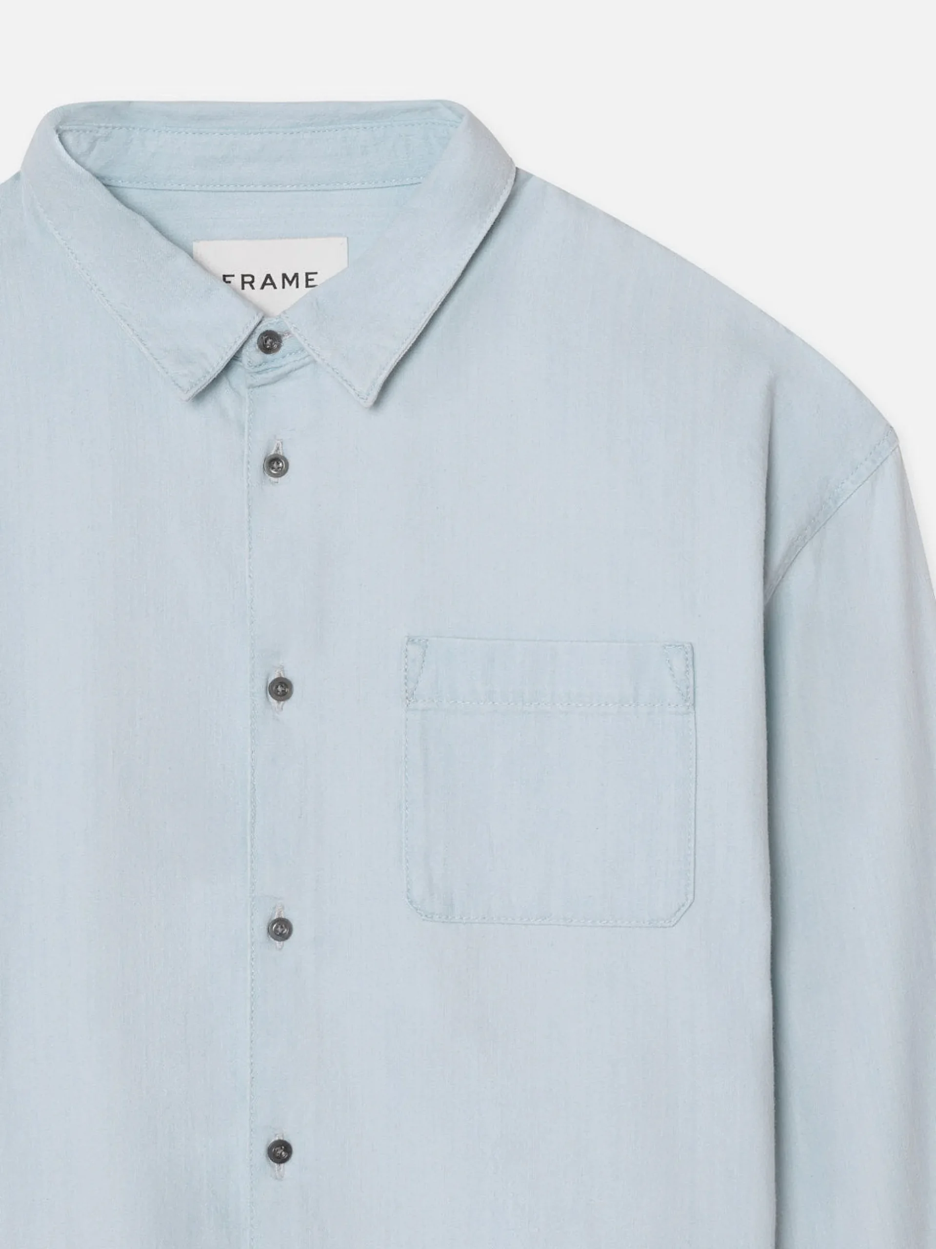 Relaxed Denim Shirt in Southern Ocean