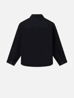 Relaxed Denim Shirt in Navy