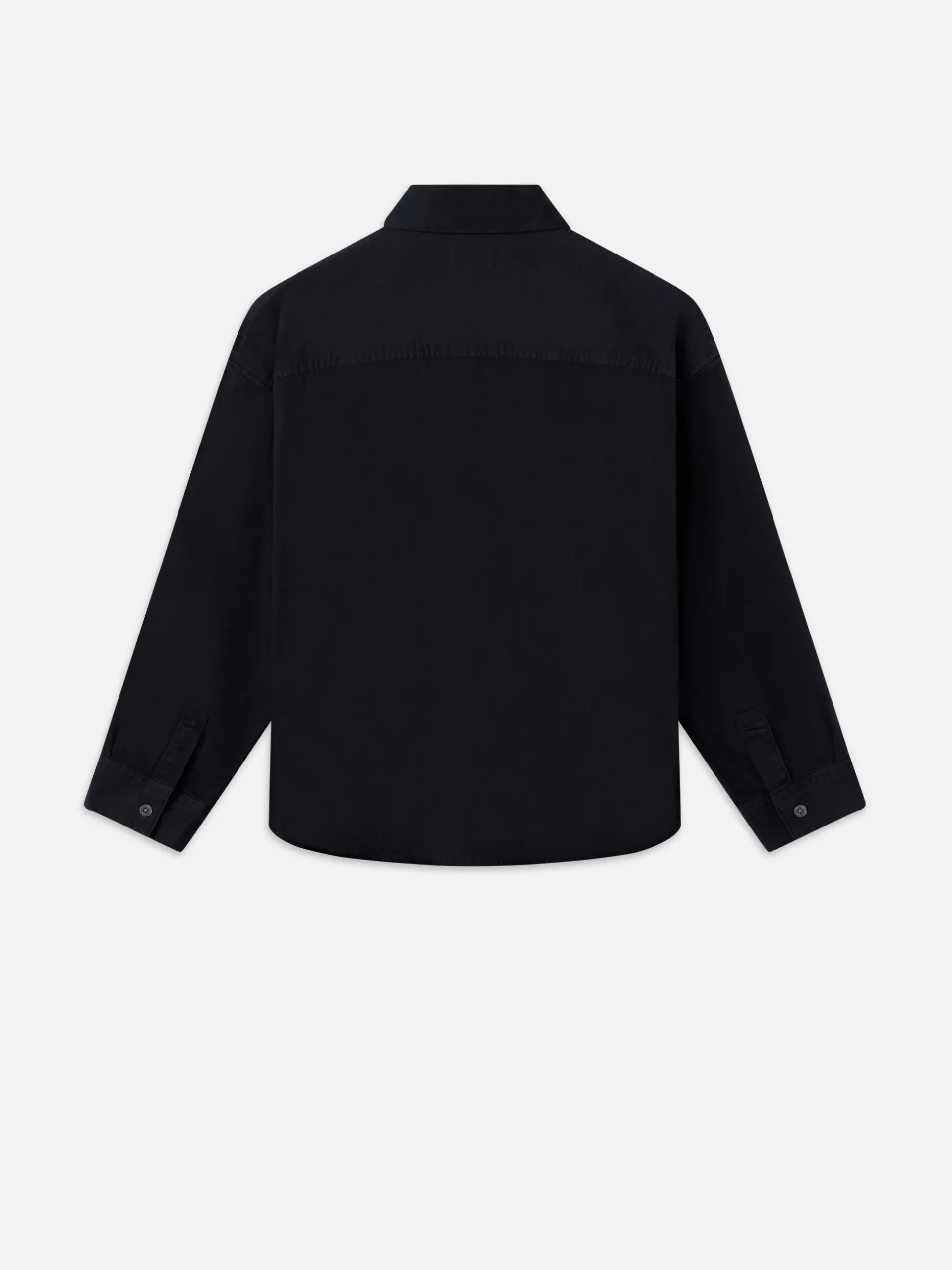 Relaxed Denim Shirt in Navy